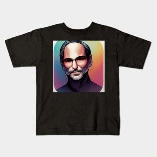 Steve Jobs | Comics Style Kids T-Shirt